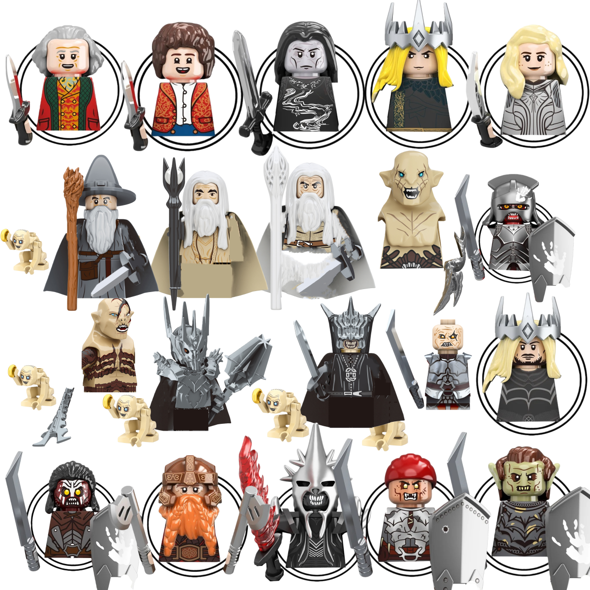 Lego Building Blocks - Blind Box TV6409 Mini Action Figure
