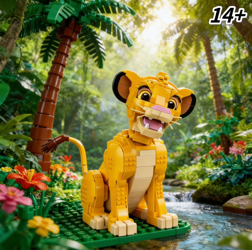Lego Building Blocks - 2026New 1445Pcs 43247 The Lion King