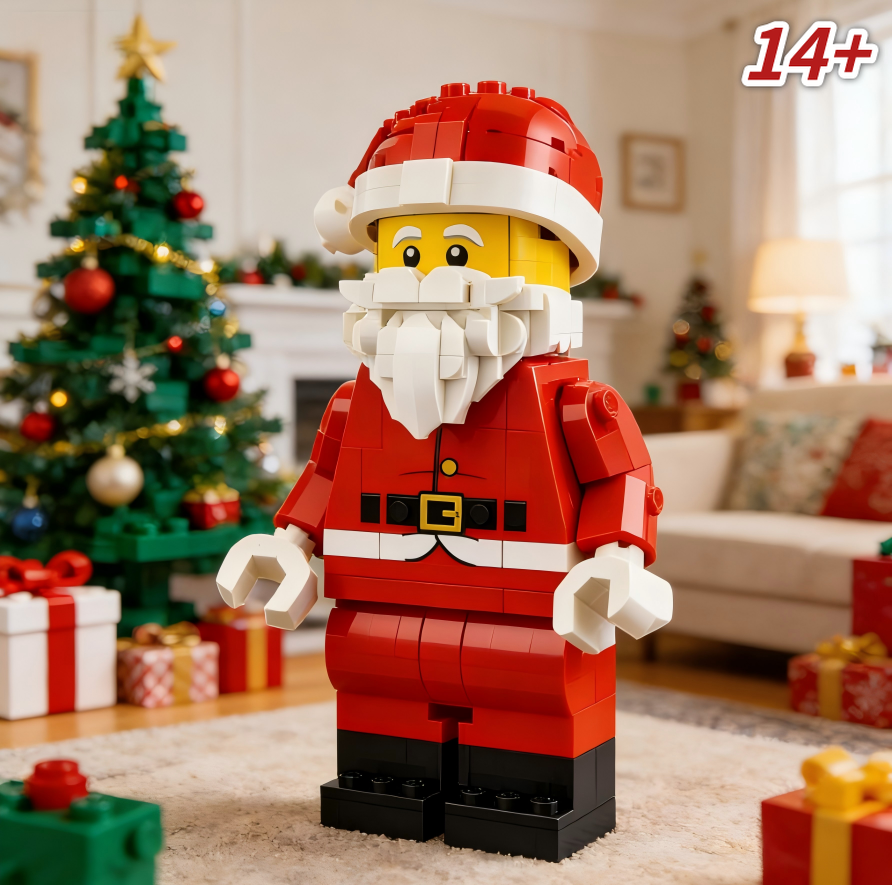Lego Building Blocks - New 40820 761pcs Upgraded Large Santa