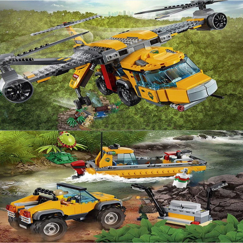 Compatible MOC Sets City Serie - đánh giá và giá Kids Toys Helicopter