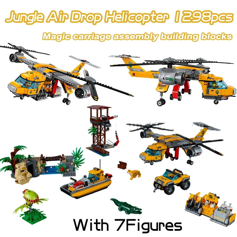 Compatible MOC Sets City Serie - đánh giá và giá Kids Toys Helicopter