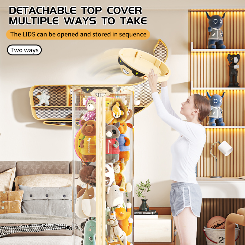 Cartoon Doll Storage Box Plush - đánh giá và giá Kids Zipper Toys