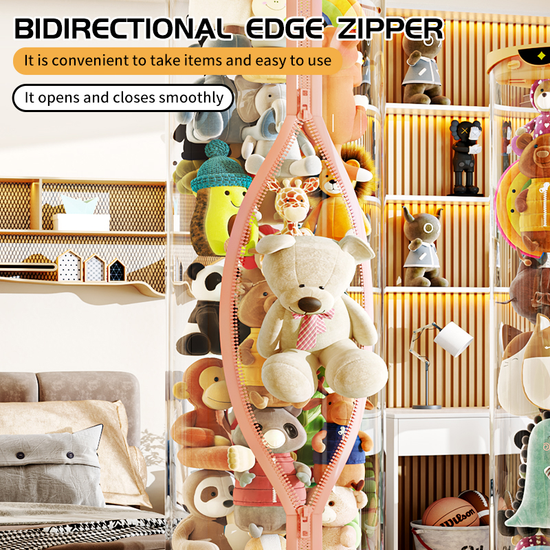 Cartoon Doll Storage Box Plush - đánh giá và giá Kids Zipper Toys