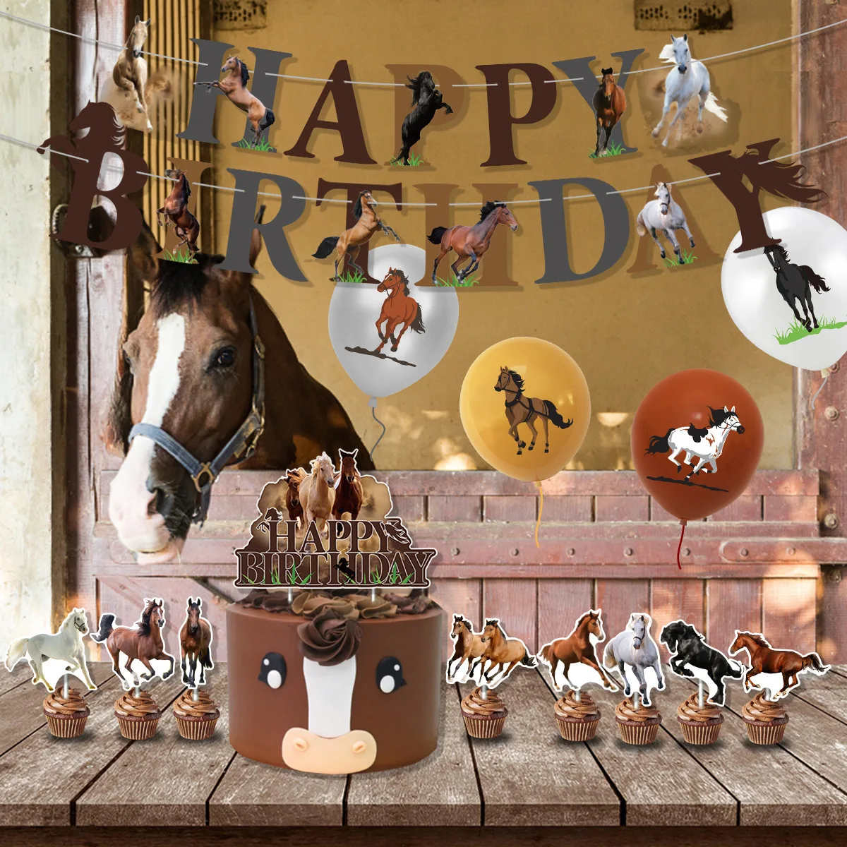 Horse Racing Birthday Party De - đánh giá và giá Kids Toys Horse