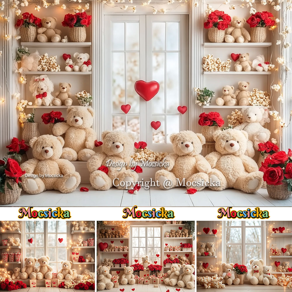 Mocsicka Valentine's Day Room  - đánh giá và giá Toys Background For Kids