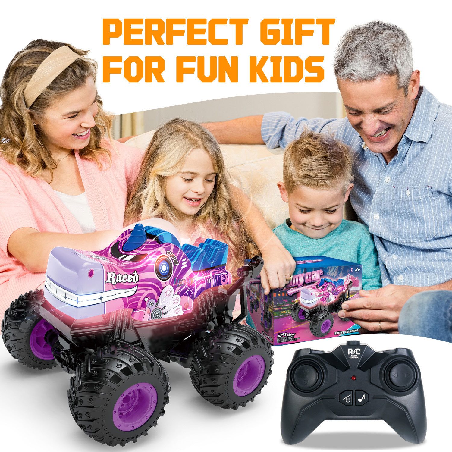 1:20 Remote Control Stunt Car  - đánh giá và giá Kids Toys Under $20