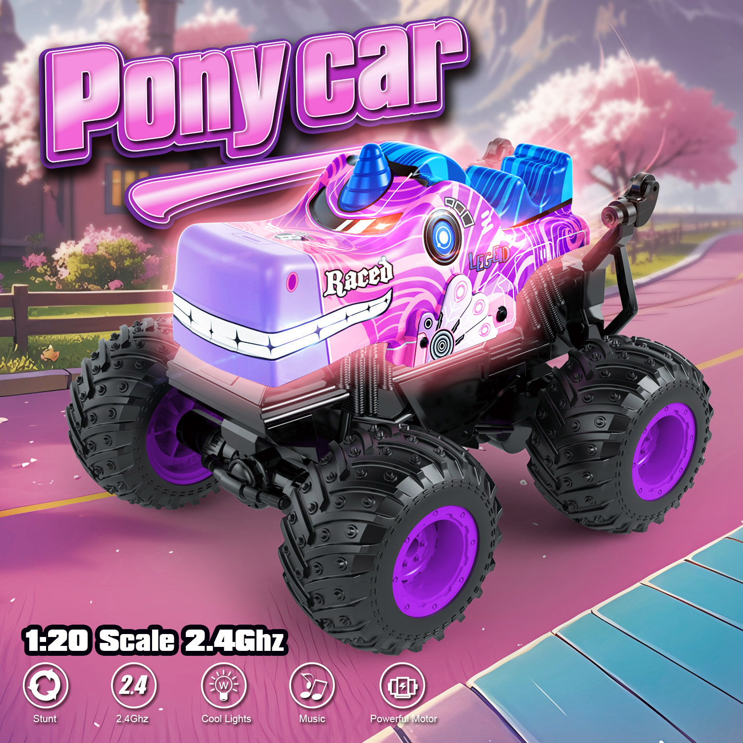 1:20 Remote Control Stunt Car  - đánh giá và giá Kids Toys Under $20