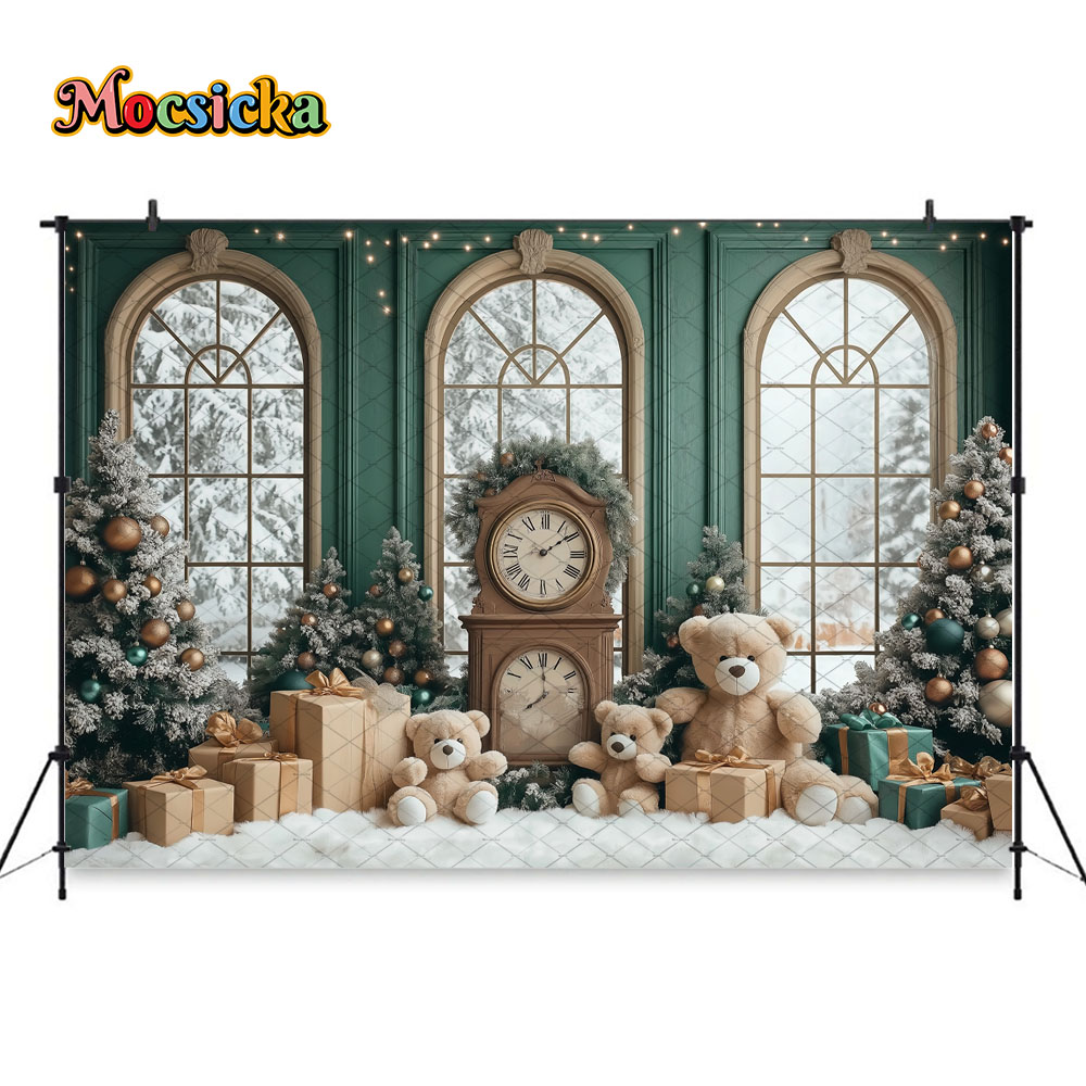 Mocsicka Vintage Green Christm - đánh giá và giá Toys Background For Kids