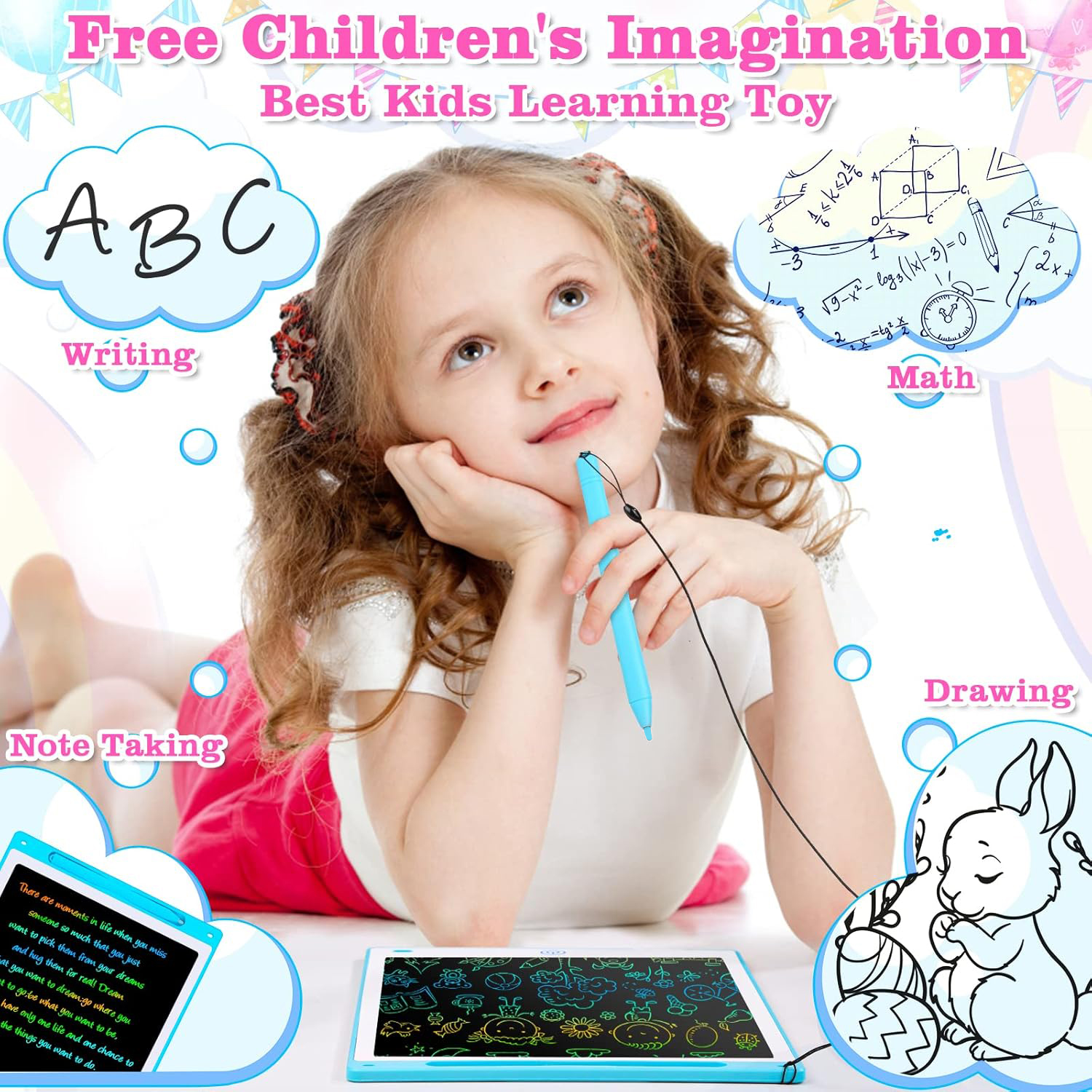 16/12/10/8.5 Inch LCD Graphic  - đánh giá và giá Kids Toys 10 Year Old