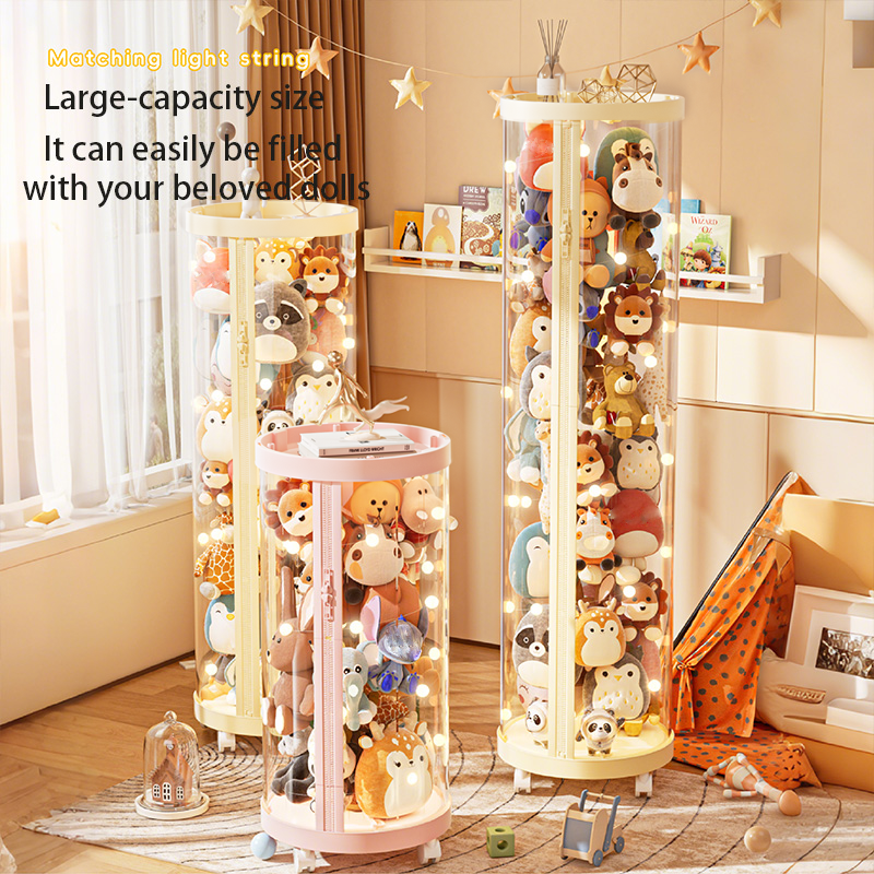 Transparent Doll Storage Box P - đánh giá và giá Kids Zipper Toys