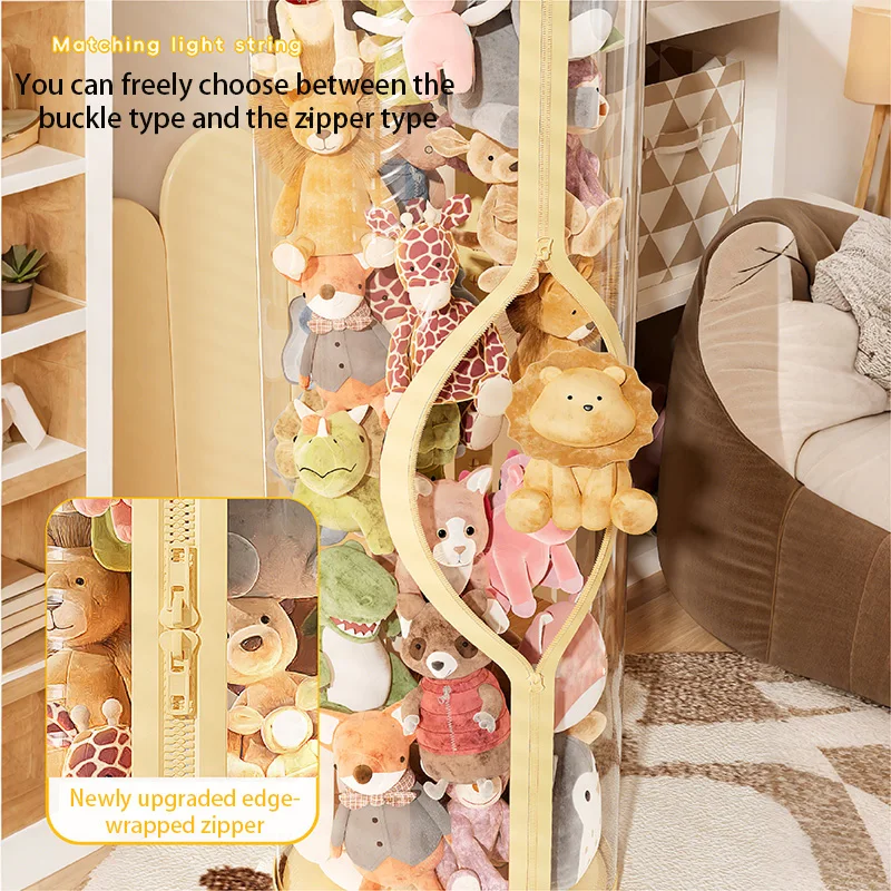 Transparent Doll Storage Box P - đánh giá và giá Kids Zipper Toys