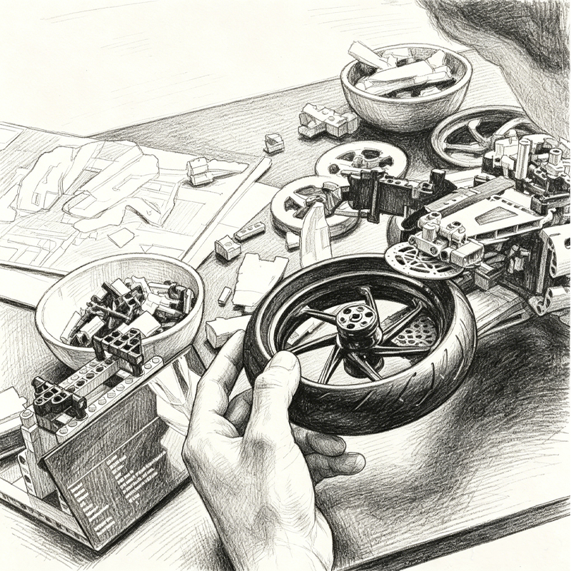 Motorcycle Building Bocks Simu - đánh giá và giá Kids Toys 10 Year Old