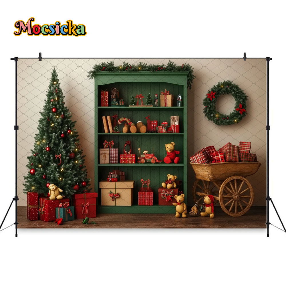 Mocsicka Green Christmas Gift  - đánh giá và giá Toys Background For Kids