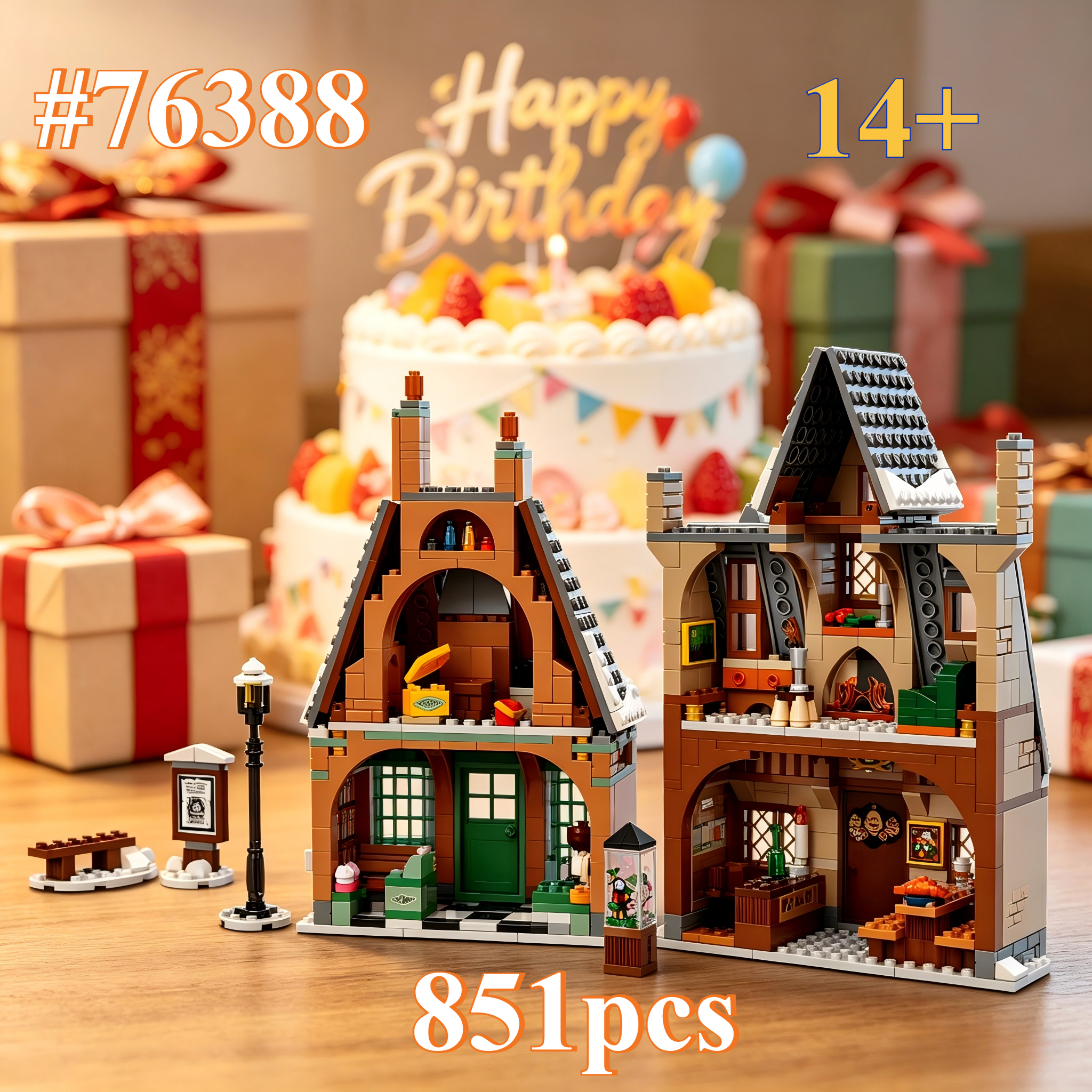 Magical Magic Village Model 76 - đánh giá và giá Lego Building Blocks