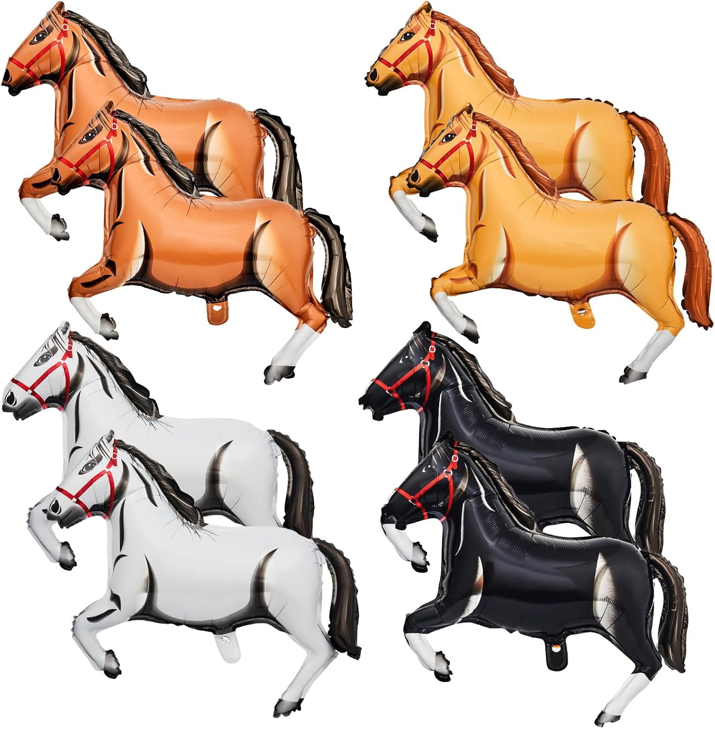 Horse Foil Balloon Western Cow - đánh giá và giá Kids Toys Horse