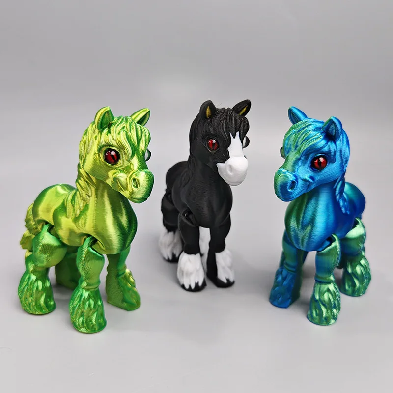 3D Printed Multi-joint Movable - đánh giá và giá Kids Toys Horse