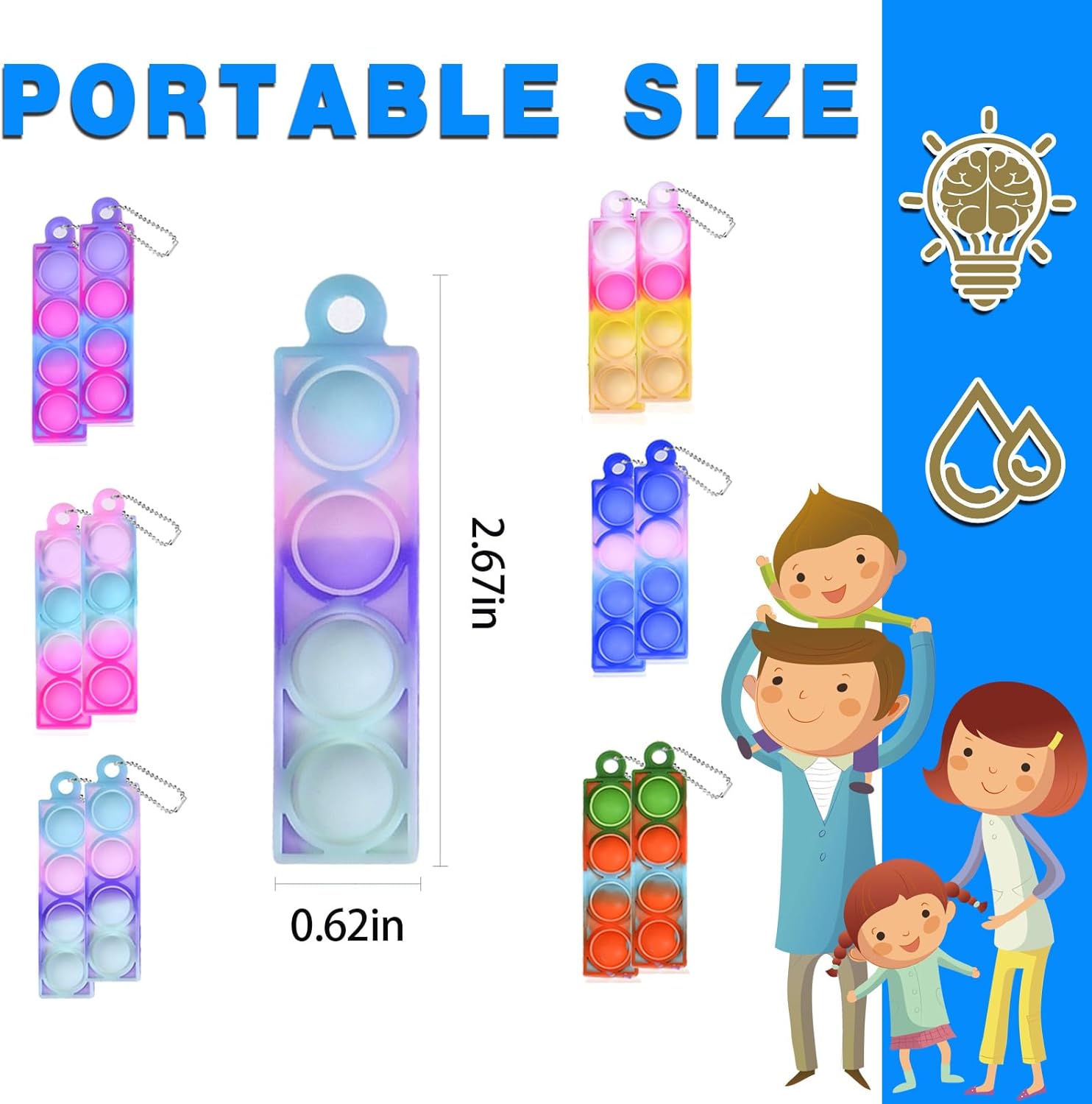 10/20/30/80/150 pcs  Mini Pop  - đánh giá và giá Kids Toys 10 Year Old