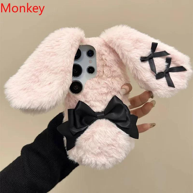 Cute Bow Fluffy Hairy Rabbit E - đánh giá và giá Xiaomi Kids Toys