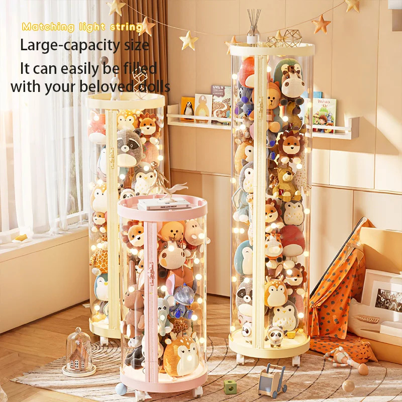 Transparent Doll Storage Box P - đánh giá và giá Kids Zipper Toys