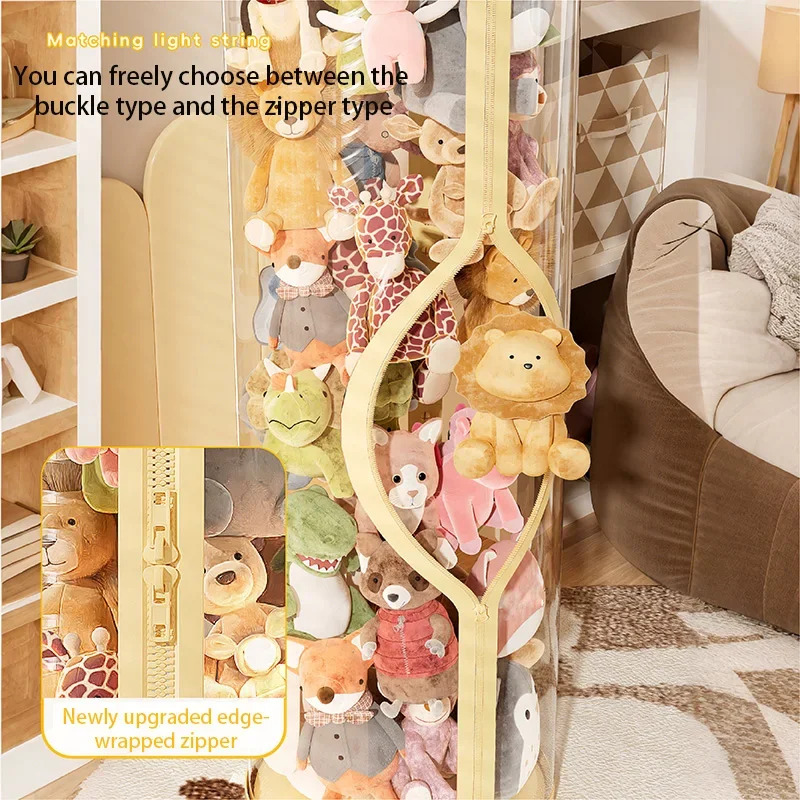 Transparent Doll Storage Box P - đánh giá và giá Kids Zipper Toys