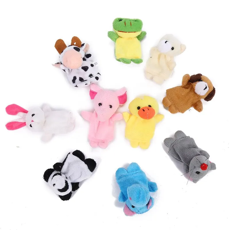 10 Pcs Cartoon Hand Doll Finge - đánh giá và giá Kids Toys 10 Year Old