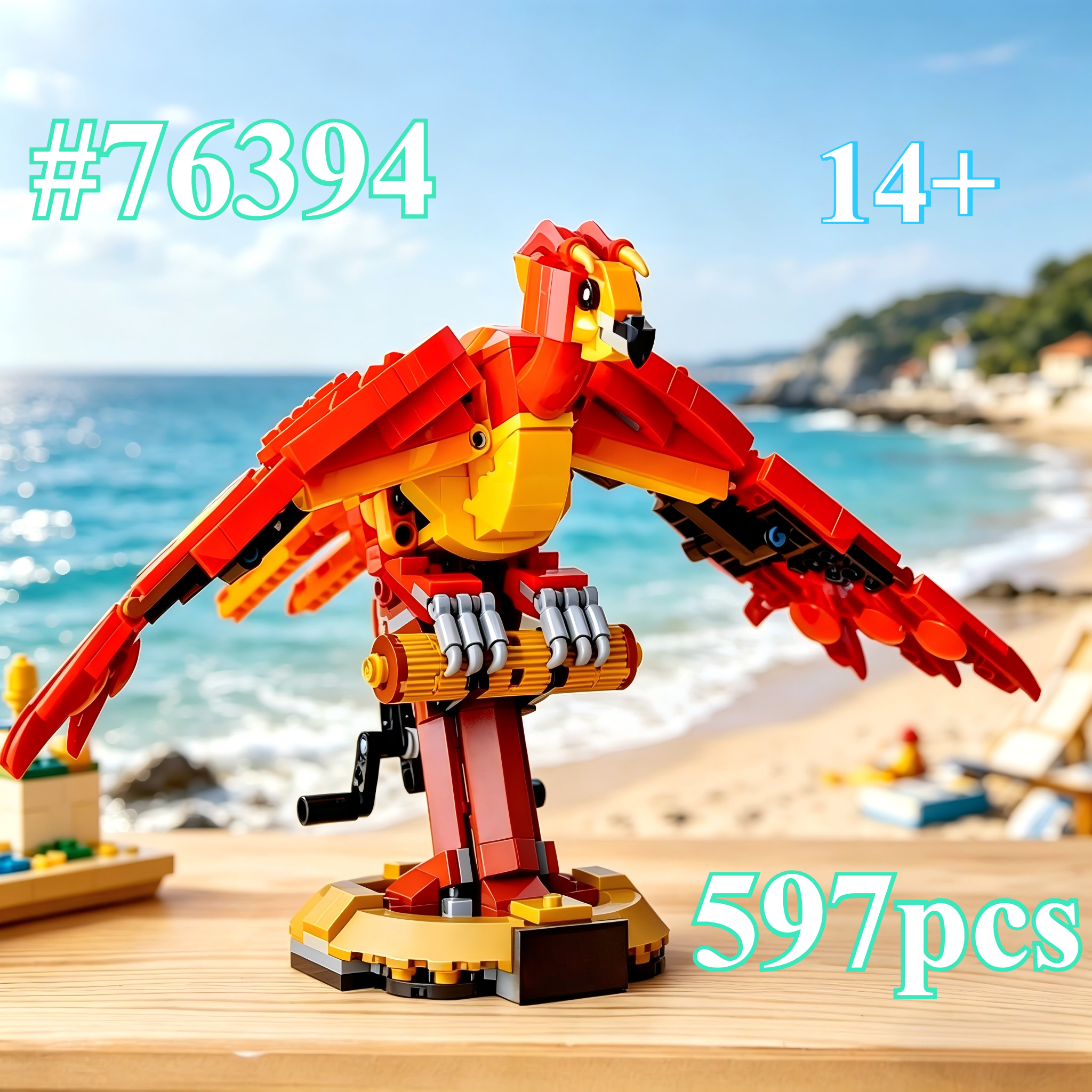 Magic World Fire Phoenix76394  - đánh giá và giá Lego Building Blocks