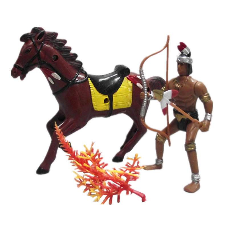 12pcs Large Indians Horse Tree - đánh giá và giá Kids Toys Horse