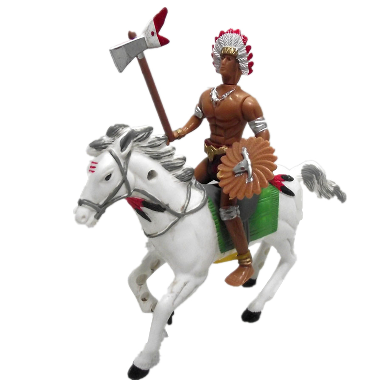 12pcs Large Indians Horse Tree - đánh giá và giá Kids Toys Horse