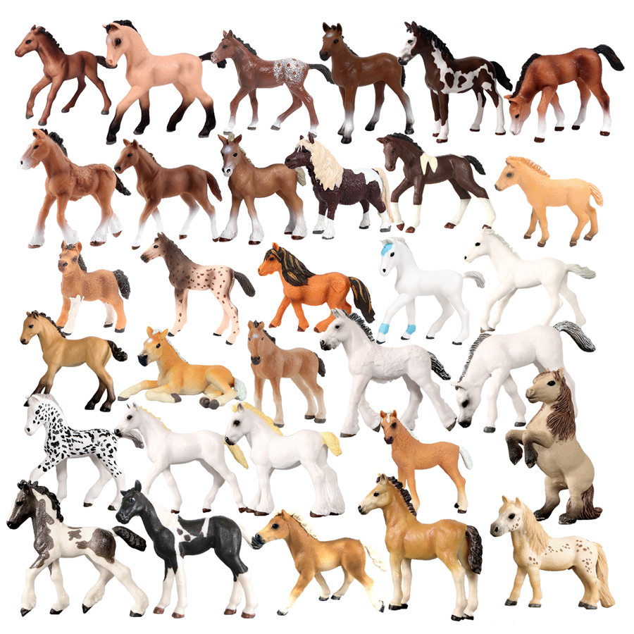 Horse Figurine Farm Animals Po - đánh giá và giá Kids Toys Horse