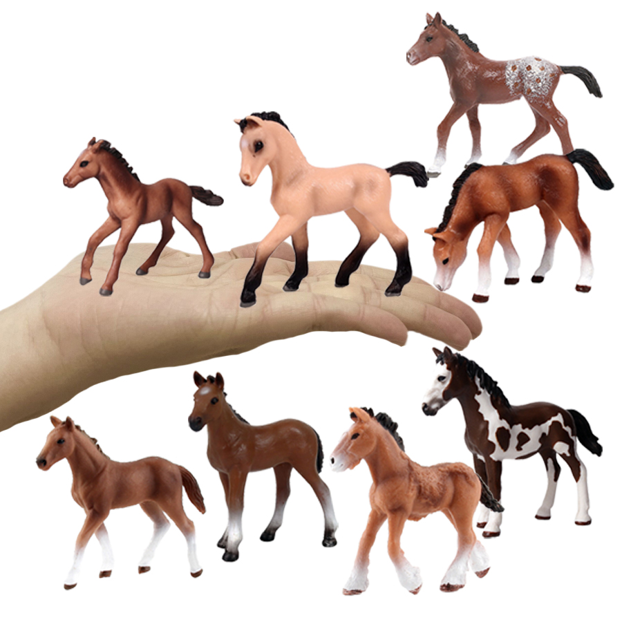Horse Figurine Farm Animals Po - đánh giá và giá Kids Toys Horse