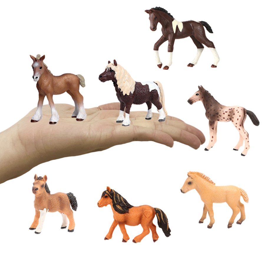 Horse Figurine Farm Animals Po - đánh giá và giá Kids Toys Horse