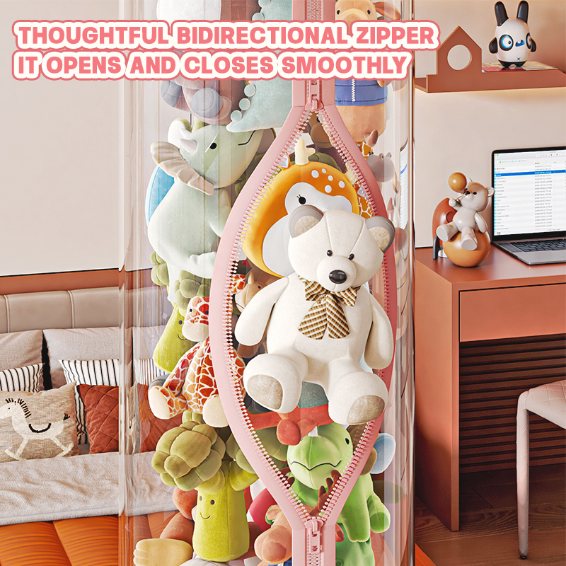 Transparent Plush Doll Storage - đánh giá và giá Kids Zipper Toys
