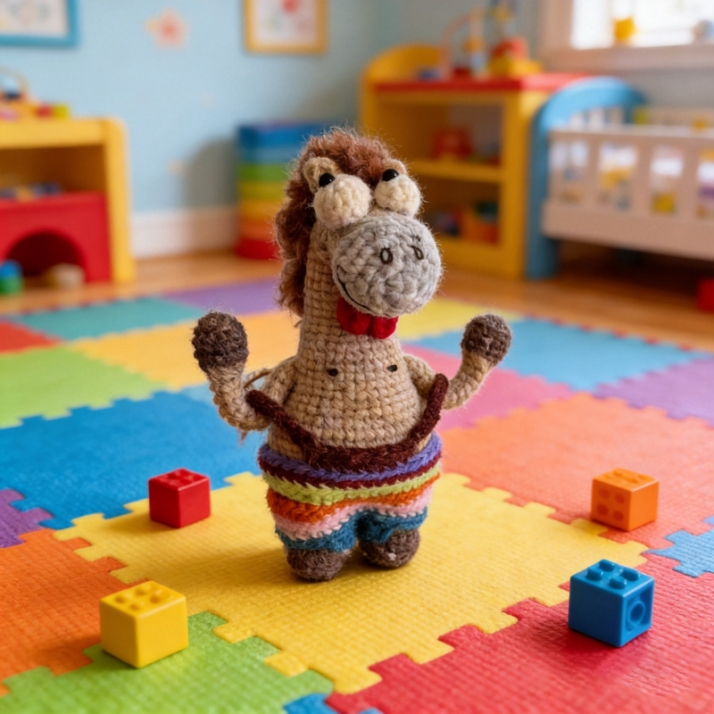 Custom Name Crochet Horse Plus - đánh giá và giá Kids Toys Horse