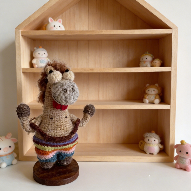 Custom Name Crochet Horse Plus - đánh giá và giá Kids Toys Horse