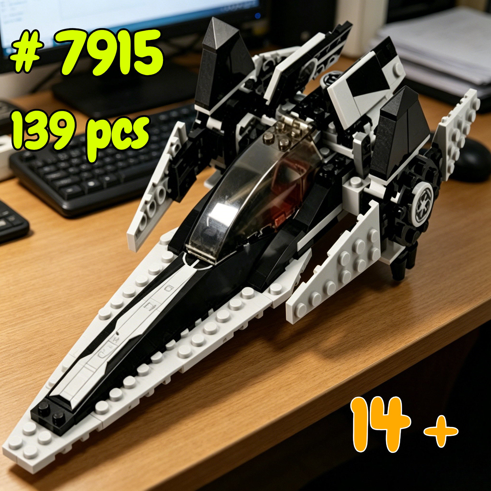 V-wing Fighter 7915 Building B - đánh giá và giá Lego Building Blocks