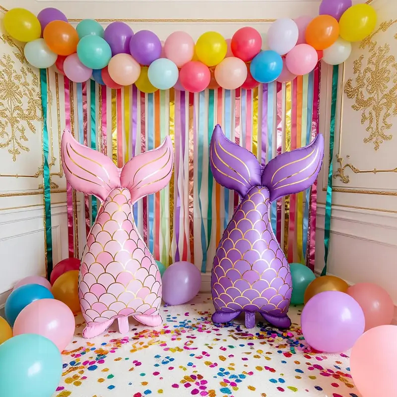5PCS Mermaid Birthday Decor Se - đánh giá và giá Water Balloon Set