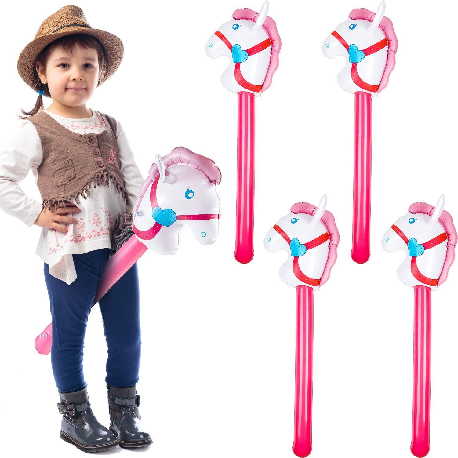 Inflatable Horsehead Stick Uni - đánh giá và giá Kids Toys Horse
