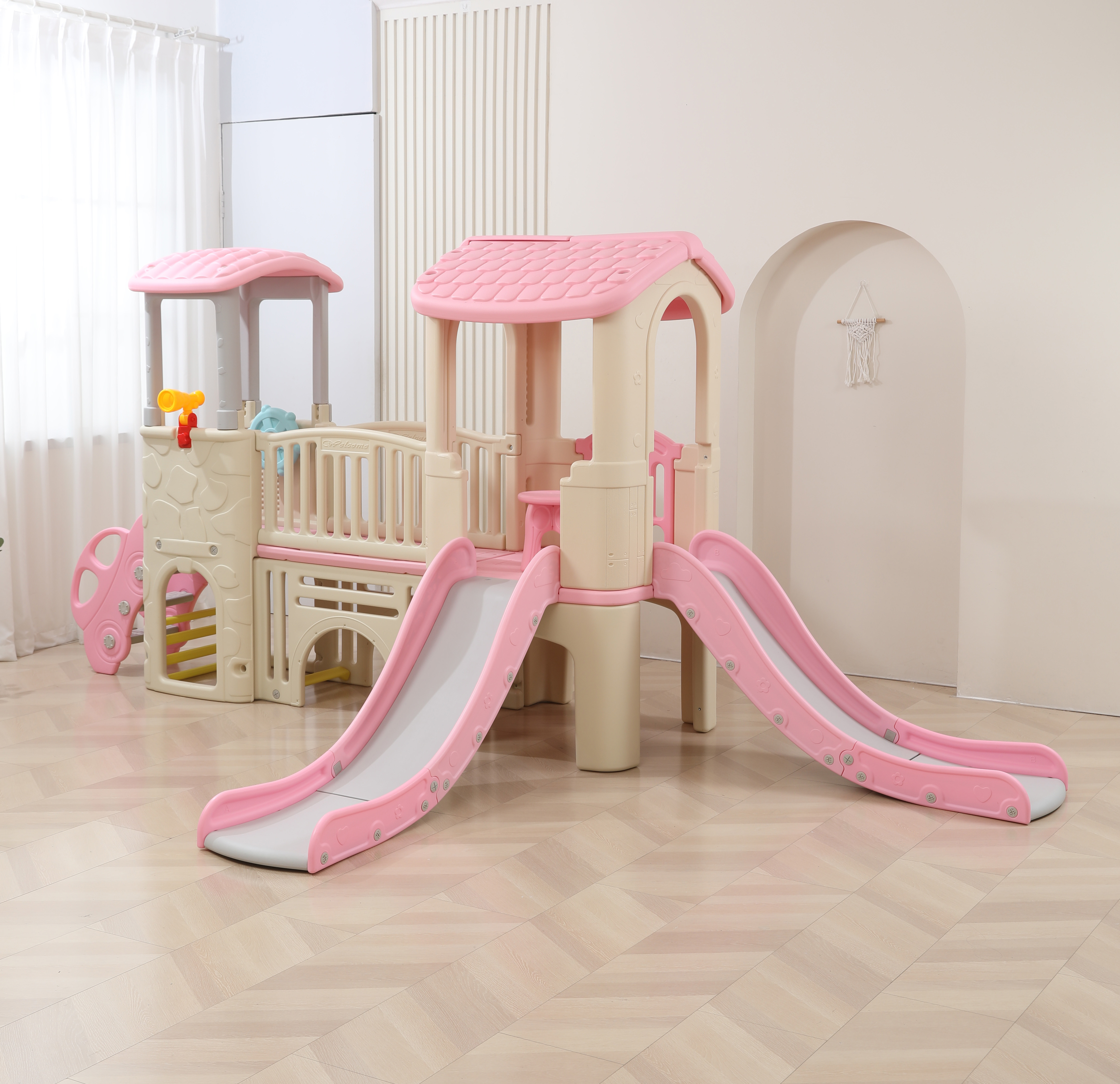 Large Indoor Playhouse Double  - đánh giá và giá Kids Toys Mall