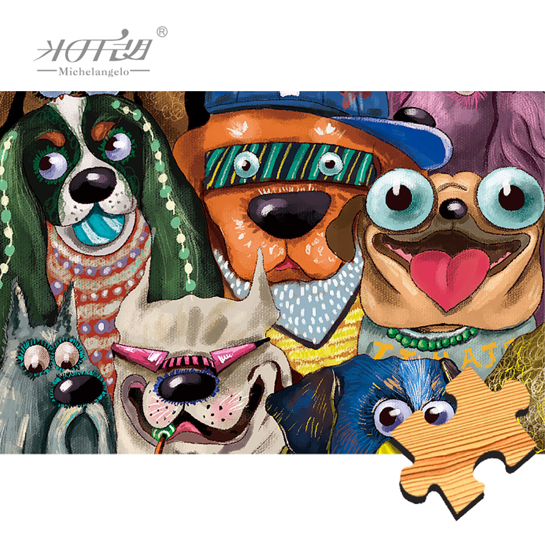 Michelangelo Wooden Jigsaw Puz - đánh giá và giá Kids Toys Under 1000