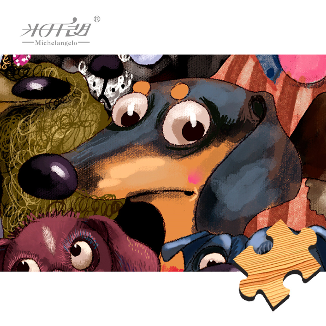 Michelangelo Wooden Jigsaw Puz - đánh giá và giá Kids Toys Under 1000