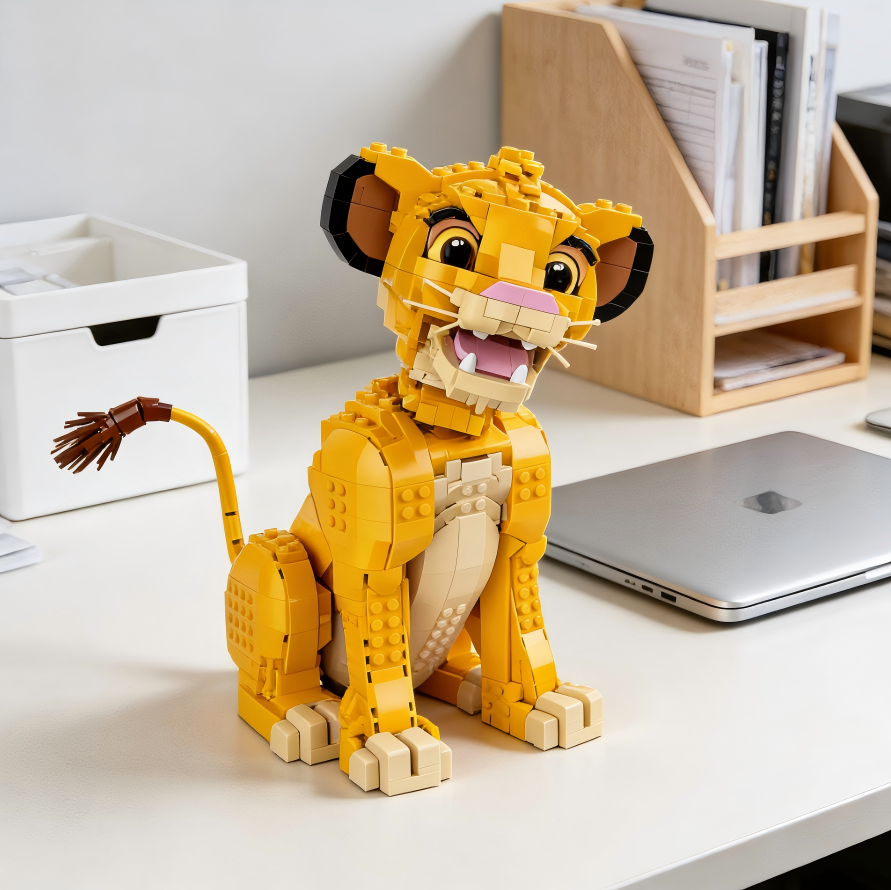 2026New 1445Pcs 43247 The Lion - đánh giá và giá Lego Building Blocks