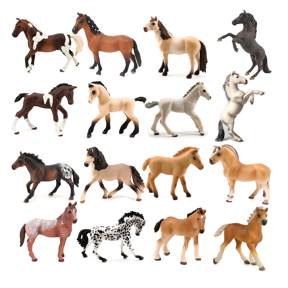 Horse Figurine Plastic Farm An - đánh giá và giá Kids Toys Horse