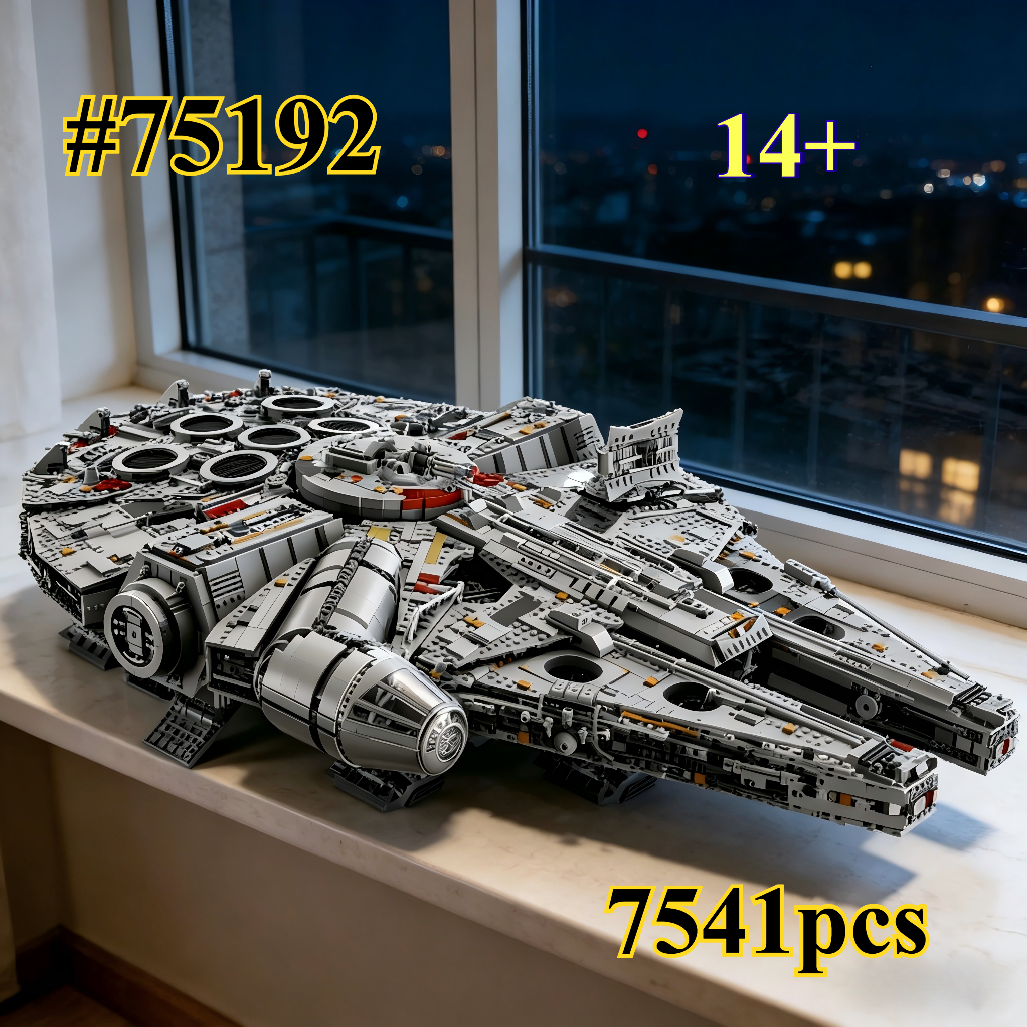 Millennium Falcon Warship75192 - đánh giá và giá Lego Building Blocks