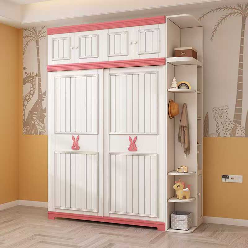 White Wooden Kid Storage Cabin - đánh giá và giá Kids Toys Mall