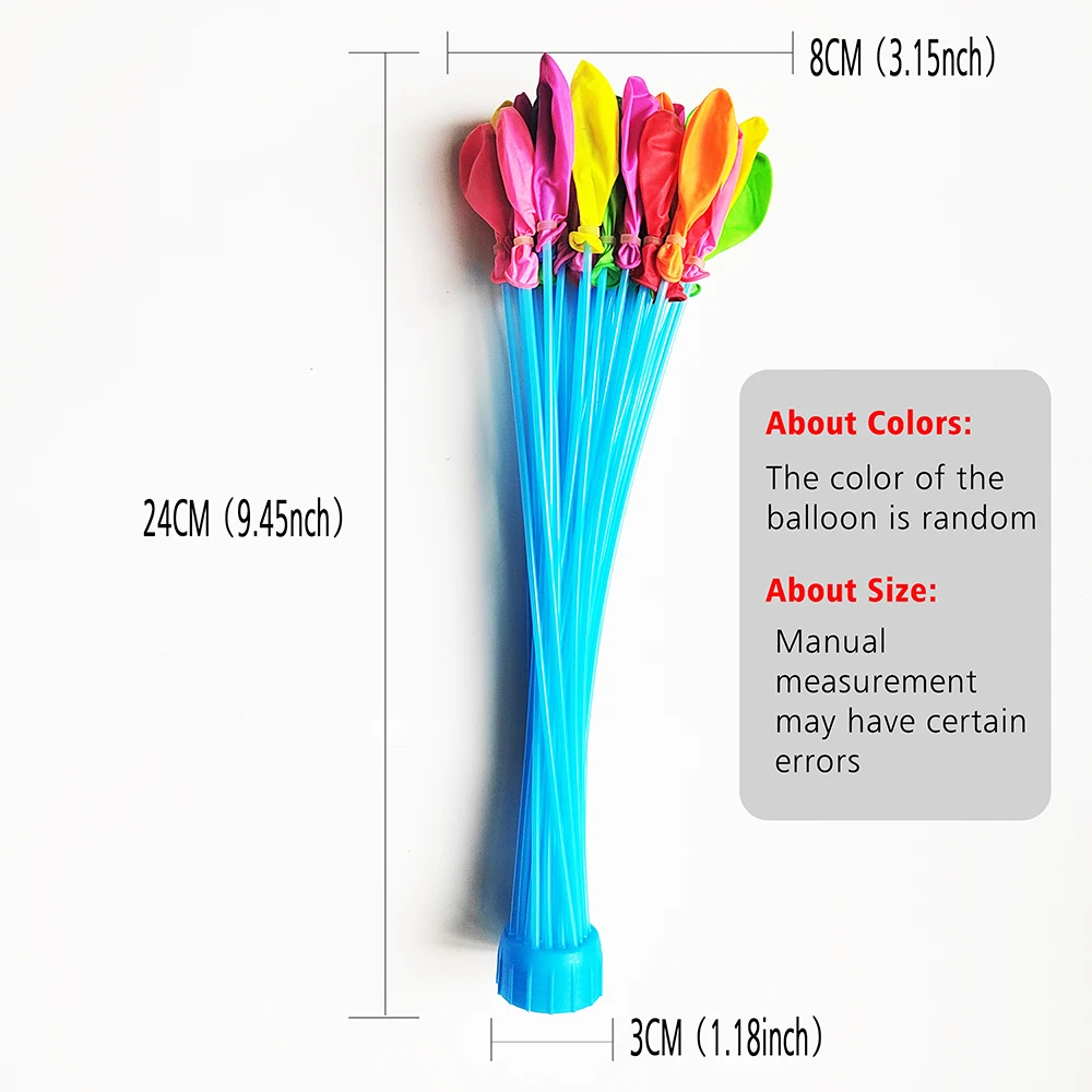 111 pieces of fast water ballo - đánh giá và giá Water Balloon Set