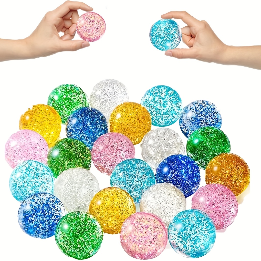 10-20pcs 32mm Glitter Bounce B - đánh giá và giá Kids Toys 10 Year Old
