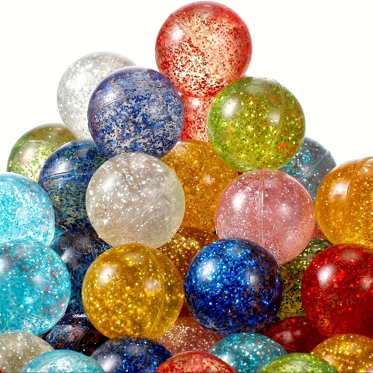10-20pcs 32mm Glitter Bounce B - đánh giá và giá Kids Toys 10 Year Old