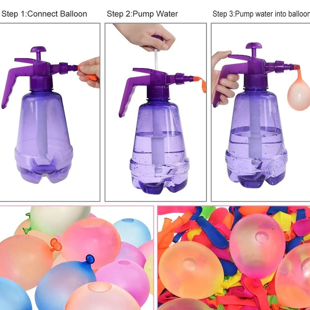 New Portable Air Water Bomb Ba - đánh giá và giá Water Balloon Set