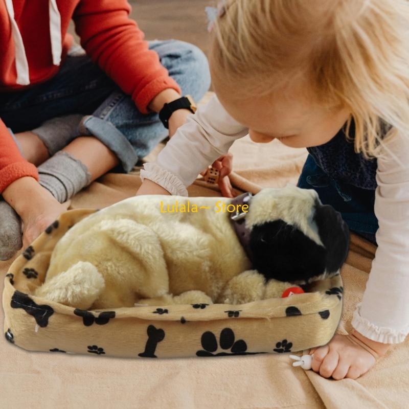 Y4QA Realistic Sleeping Plush  - đánh giá và giá Kids Toys Dog