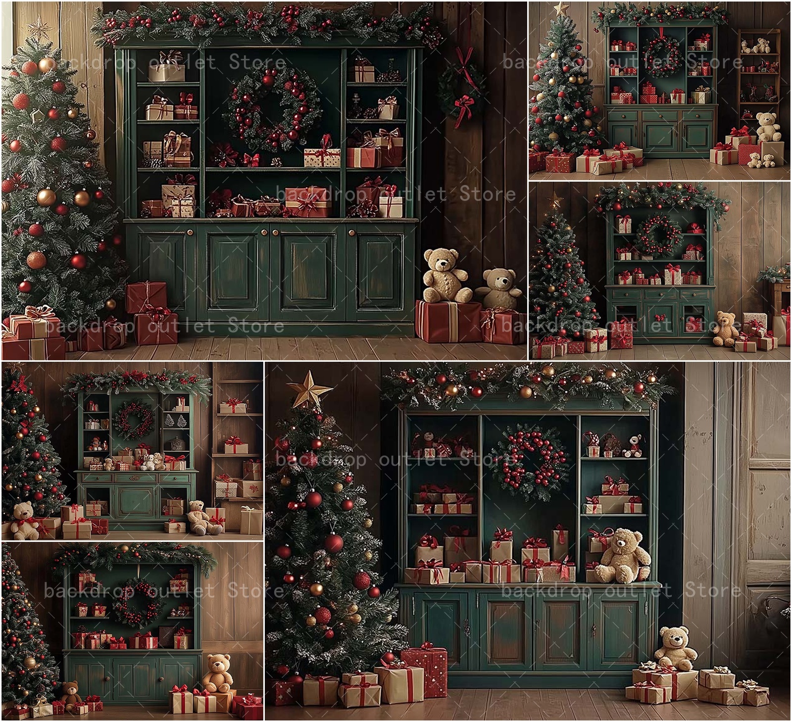 Mehofond Christmas Photography - đánh giá và giá Toys Background For Kids